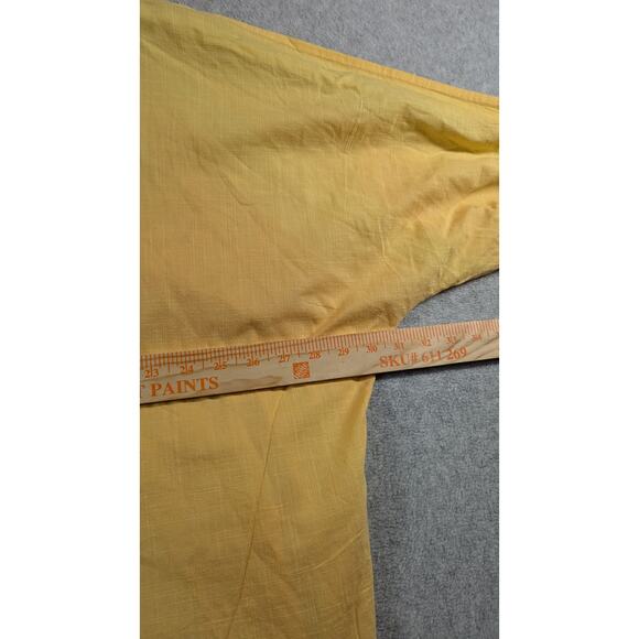 Dilemma Women Top One Size Oversize Lightweight Lagenlook Button Front Round Hem - Picture 6 of 7